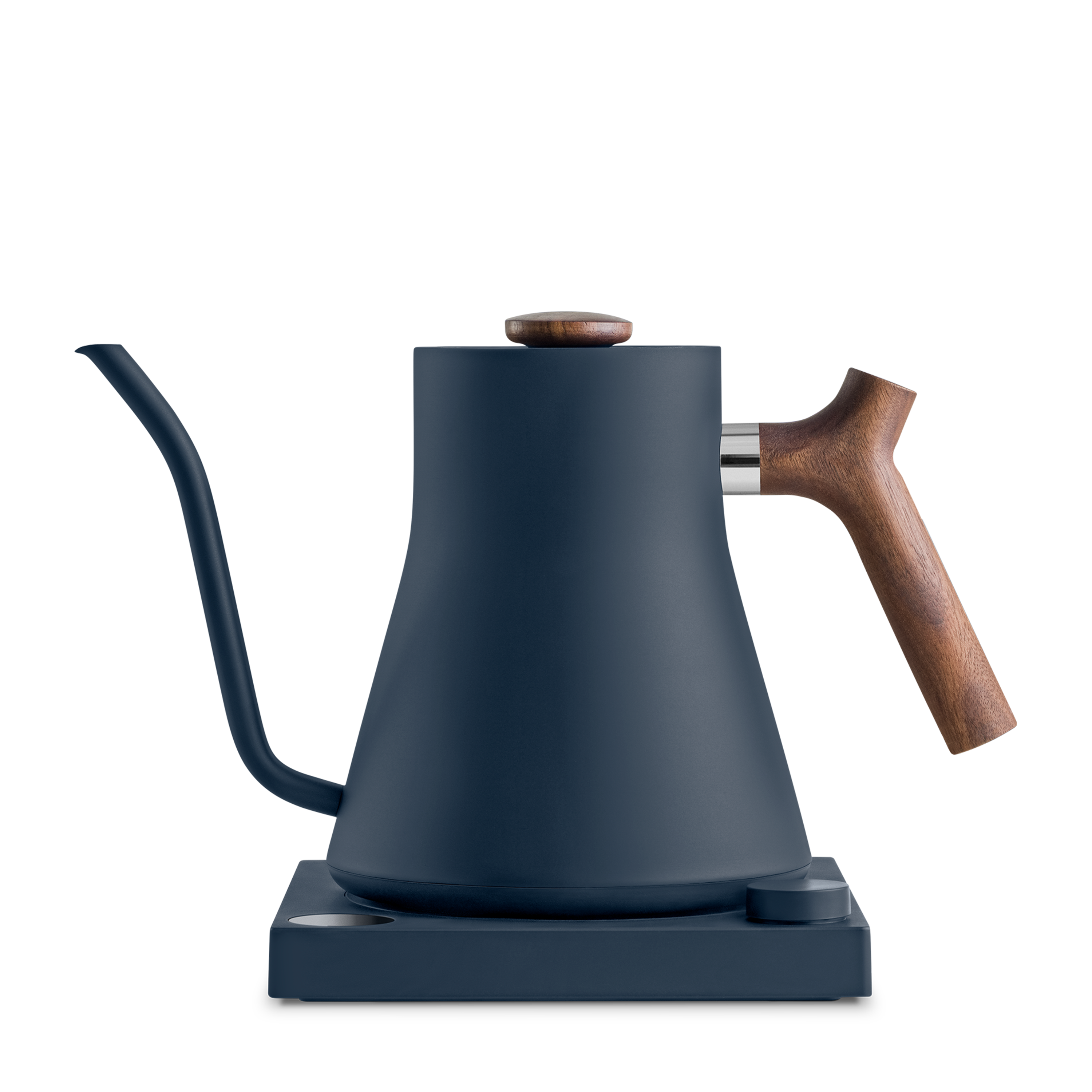 Fellow Stagg EKG 0.9L | elektrischer Wasserkocher | Stone-Blue + Walnuss - Coffee Annan