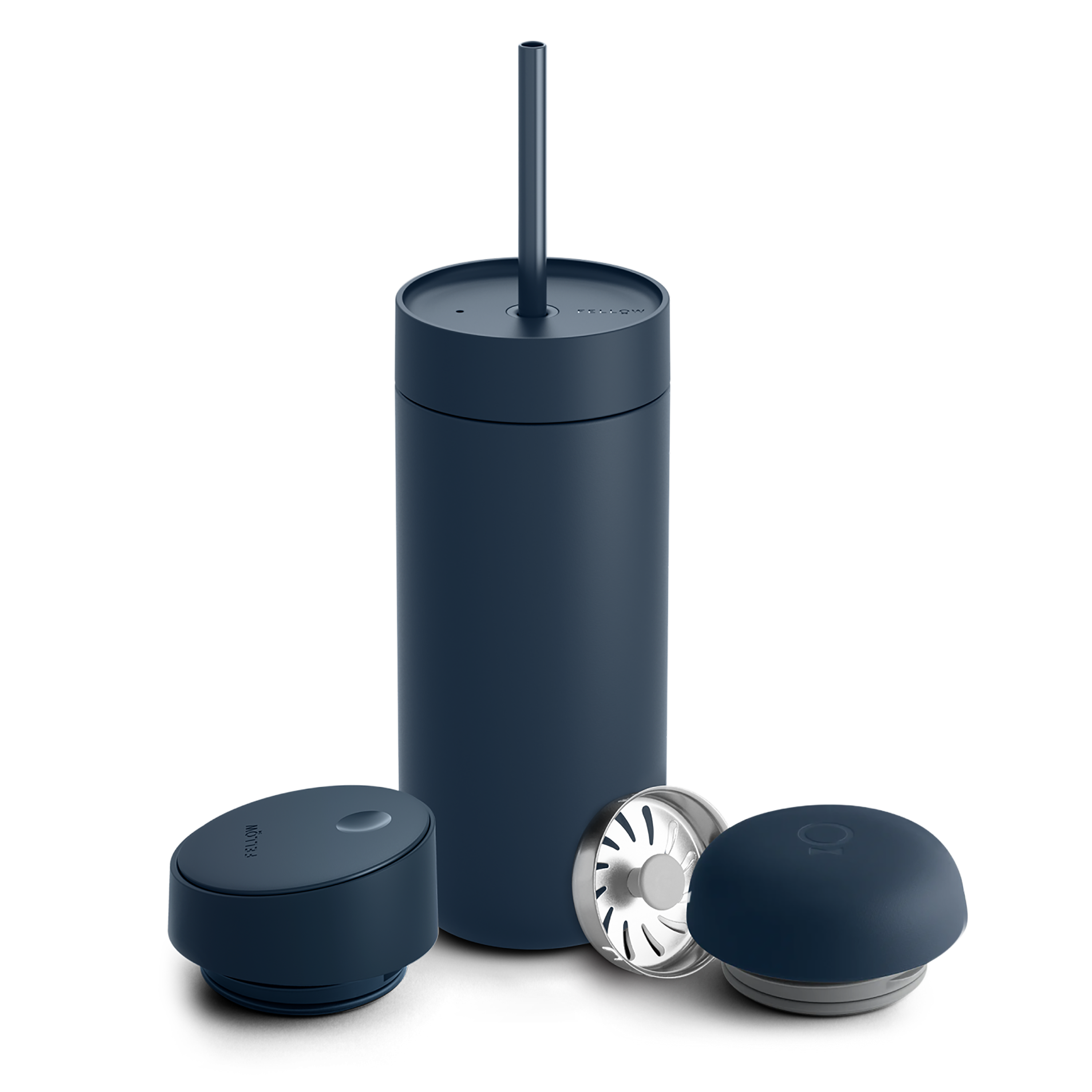 Fellow Carter 3-in-1 Sip System | Thermobecher-Set mit verschiedenen Deckeln - Coffee Annan