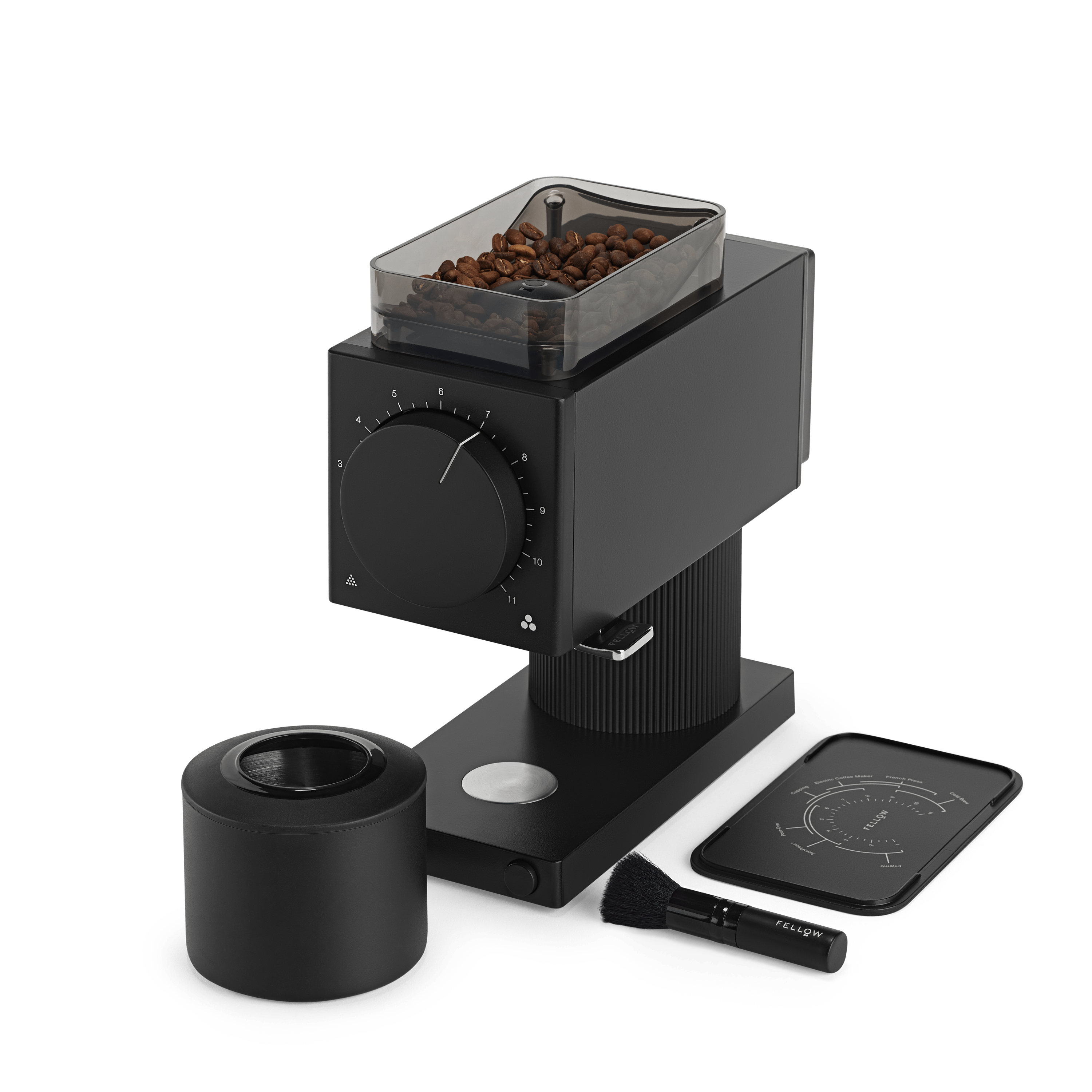 Fellow Ode Brew Grinder, Generation 2, elektrische Kaffeemühle Schwarz